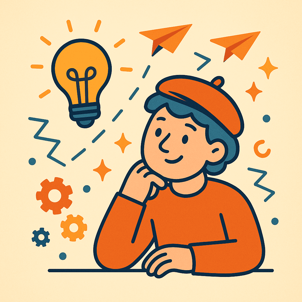 ILE The Inventor – Socionics ENTp Personality Type illustration