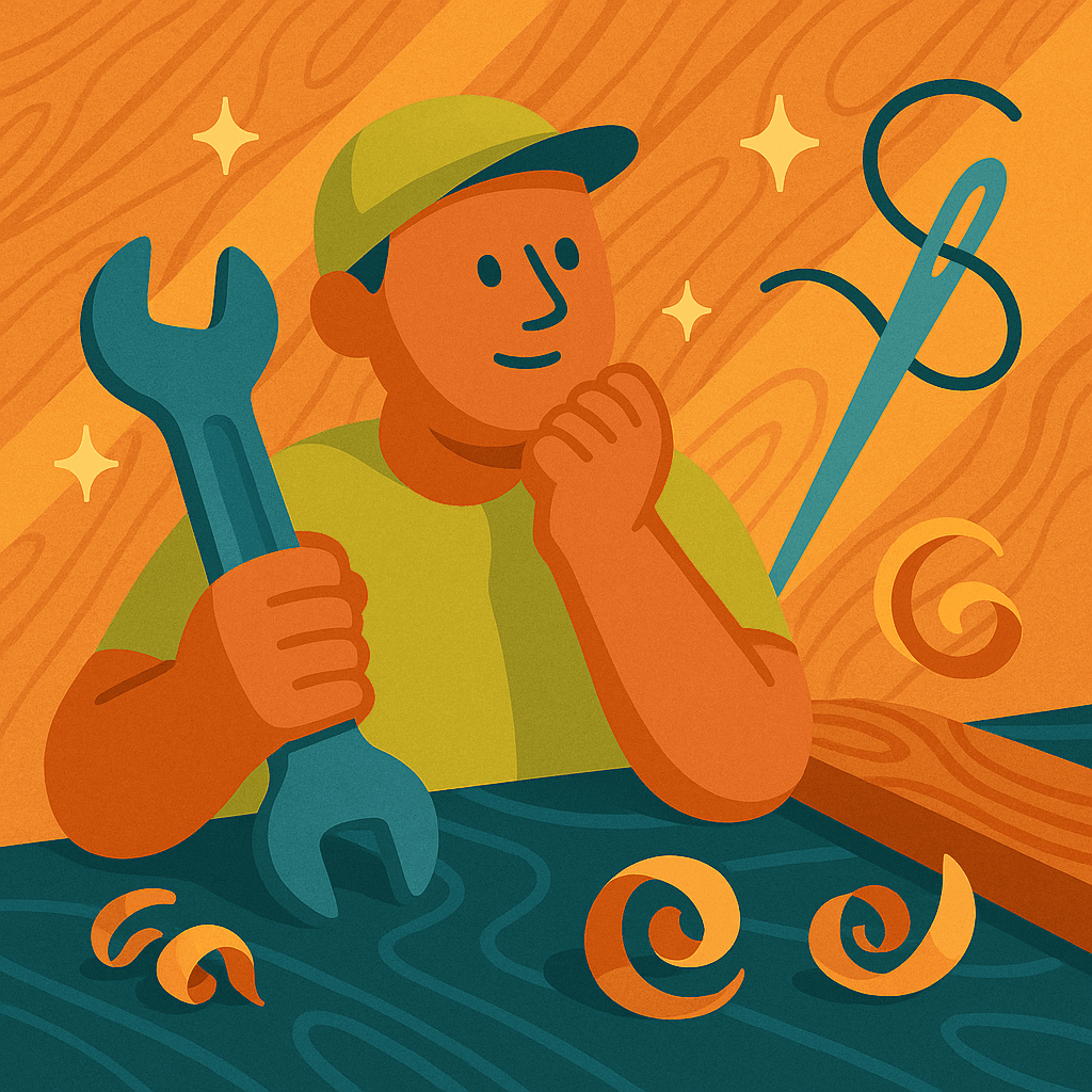 SLI The Craftsman – Socionics ISTp Personality Type illustration